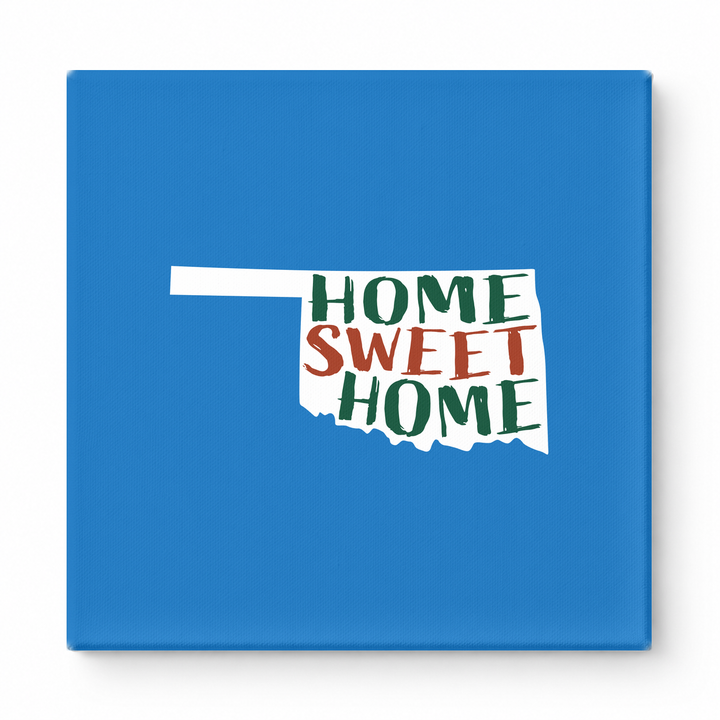 HOME SWEET HOME — Oklahoma State Silhouette