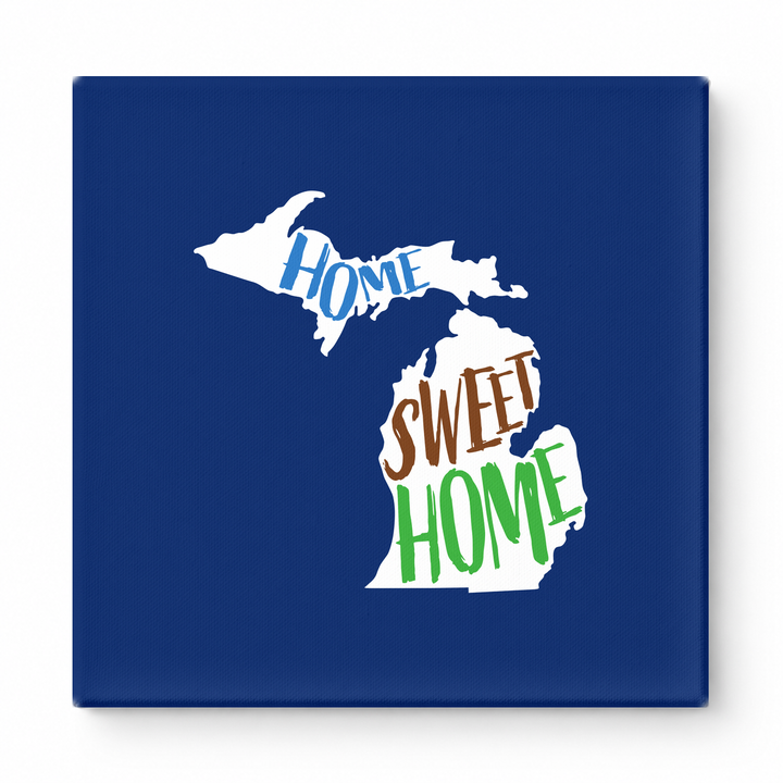 Home Sweet Home — Michigan State Silhouette