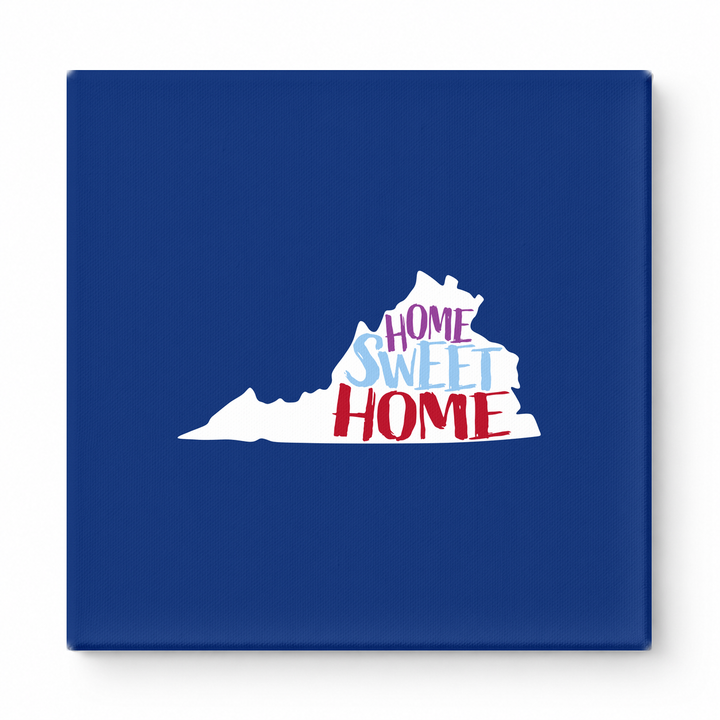 HOME SWEET HOME — Virginia State Silhouette