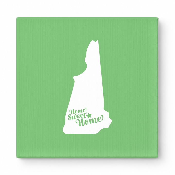 Home Sweet Manchester — New Hampshire State Silhouette