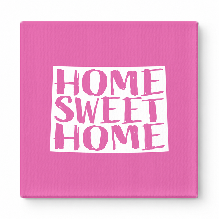 HOME SWEET HOME — Wyoming State Silhouette