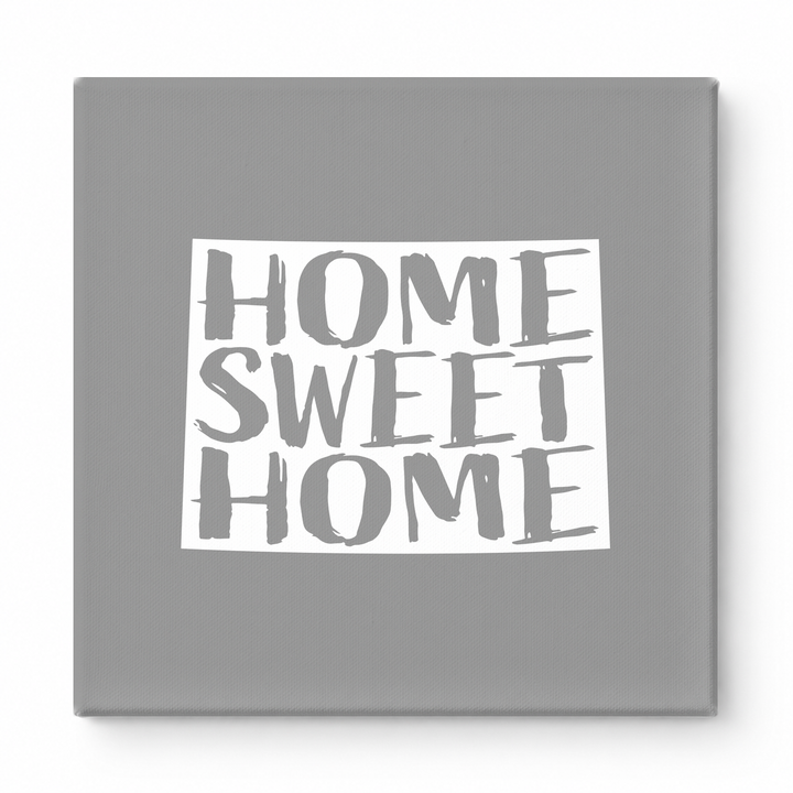 HOME SWEET HOME — Wyoming State Silhouette