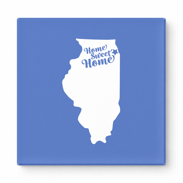 Home Sweet Joliet — Illinois State Silhouette