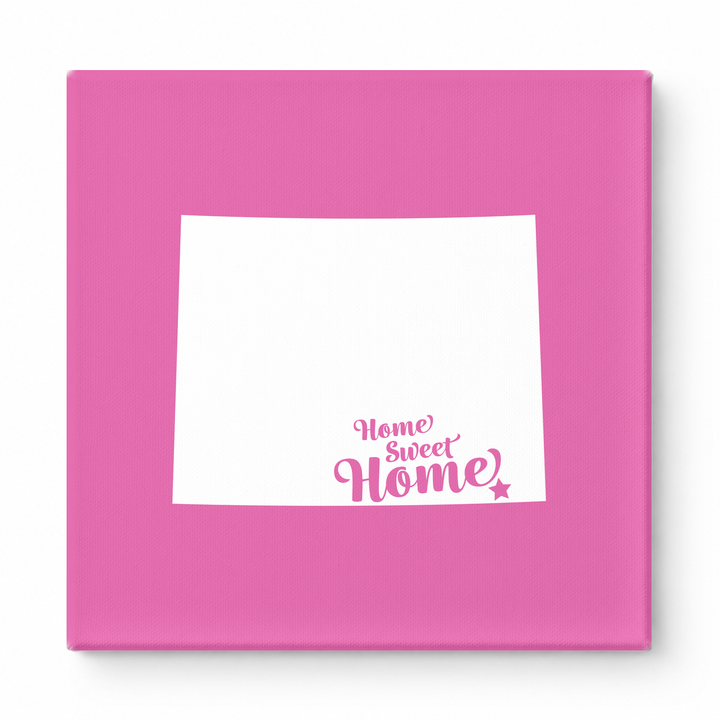 Home Sweet Home Wyoming — Wyoming State Silhouette