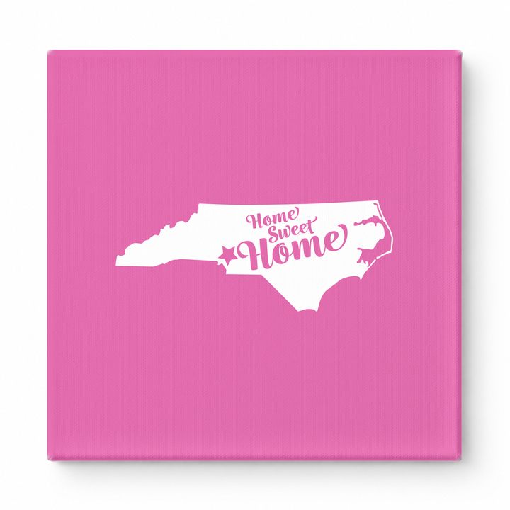 Home Sweet Home — North Carolina State Silhouette