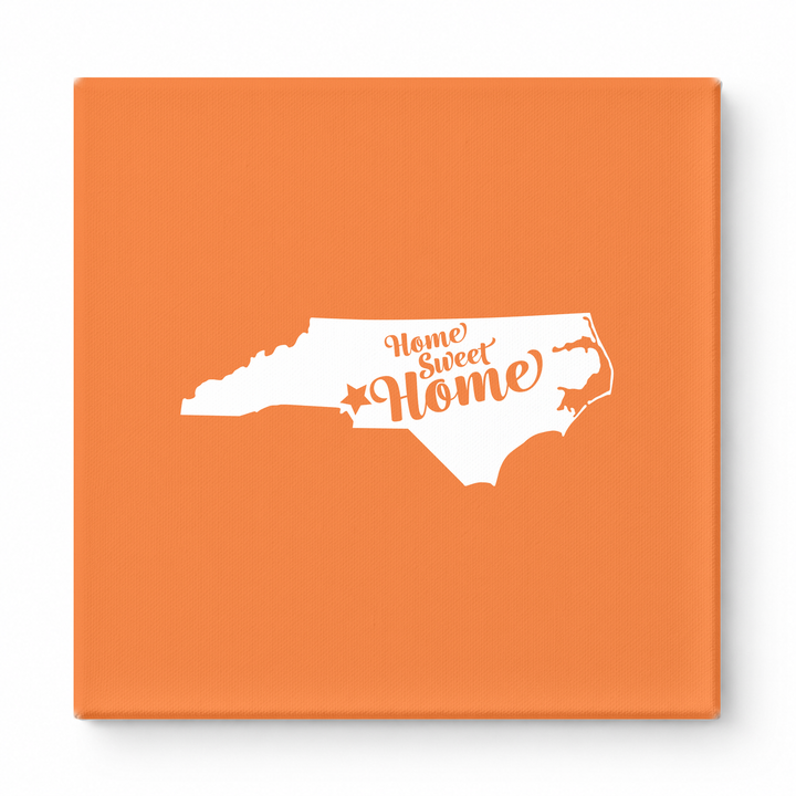 Home Sweet Home — North Carolina State Silhouette