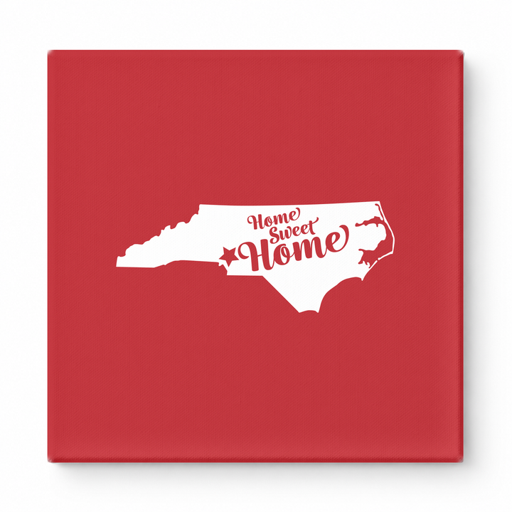 Home Sweet Home — North Carolina State Silhouette