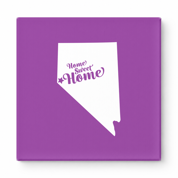 Home Sweet Reno — Nevada State Silhouette