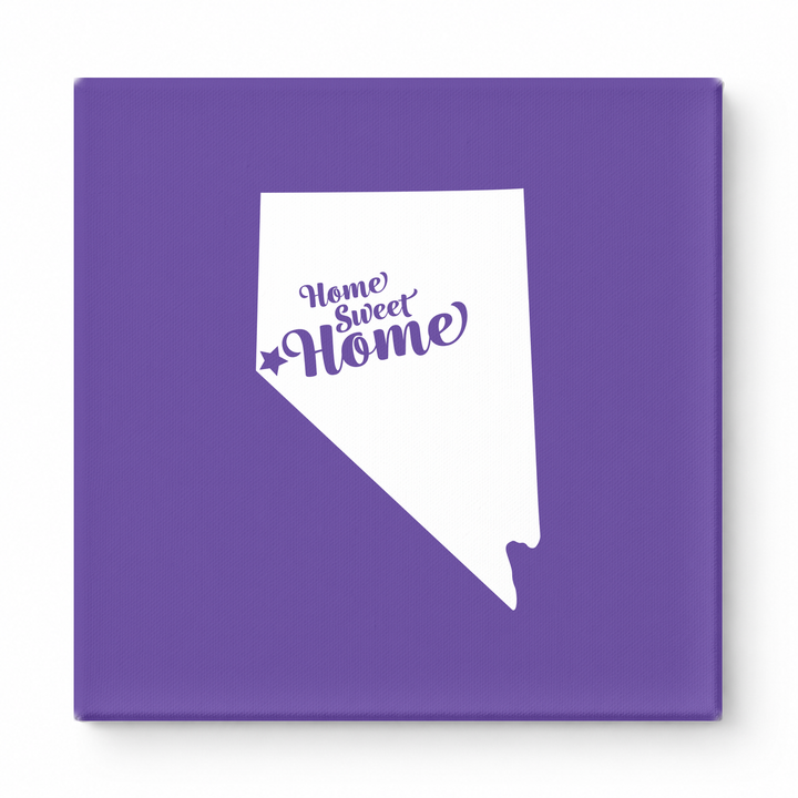 Home Sweet Reno — Nevada State Silhouette