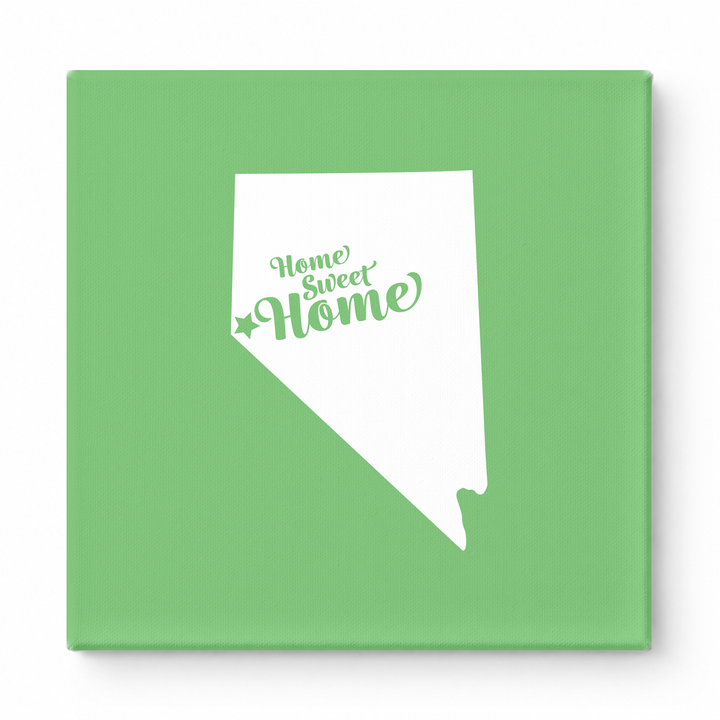 Home Sweet Reno — Nevada State Silhouette