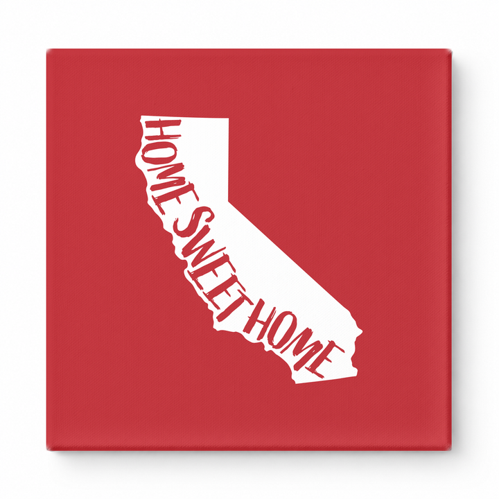 HOME SWEET HOME — California State Silhouette