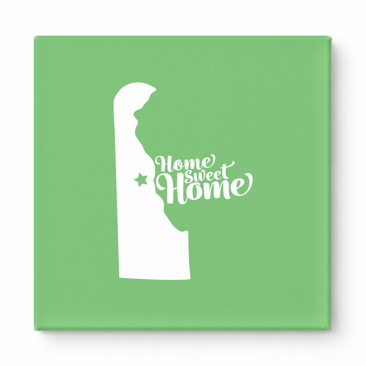 Home Sweet Dover — Delaware State Silhouette