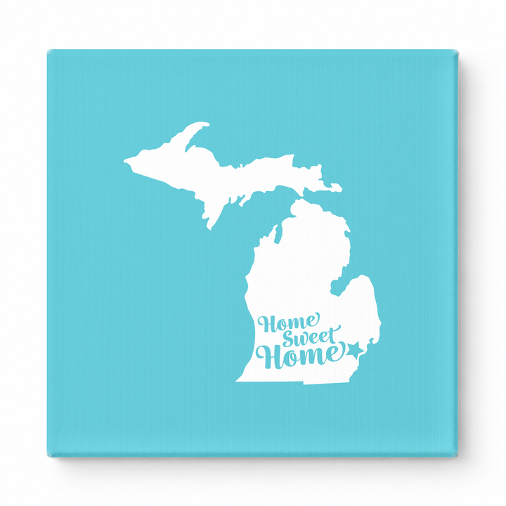 Home Sweet Home — Michigan State Silhouette