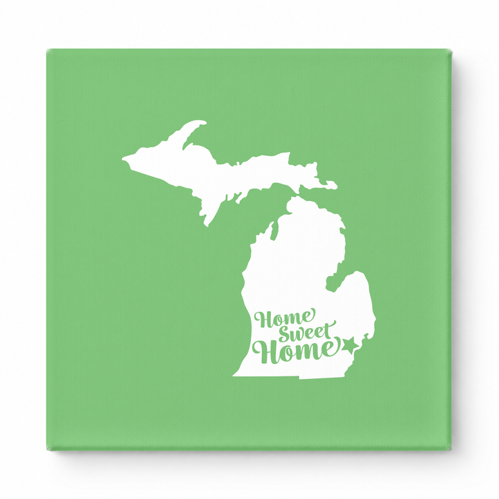 Home Sweet Home — Michigan State Silhouette