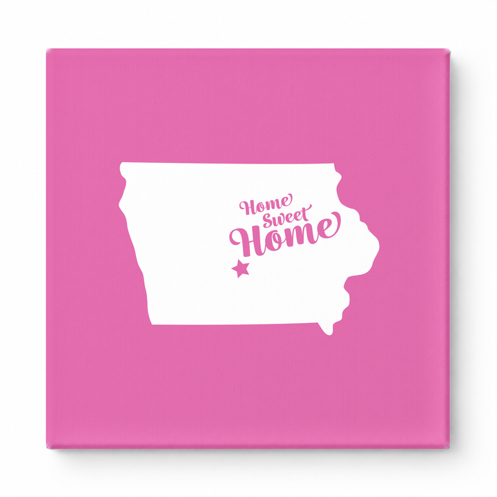 Home Sweet Cedar Rapids — Iowa State Silhouette