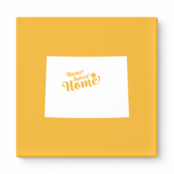 Home Sweet Home Wyoming — Wyoming State Silhouette