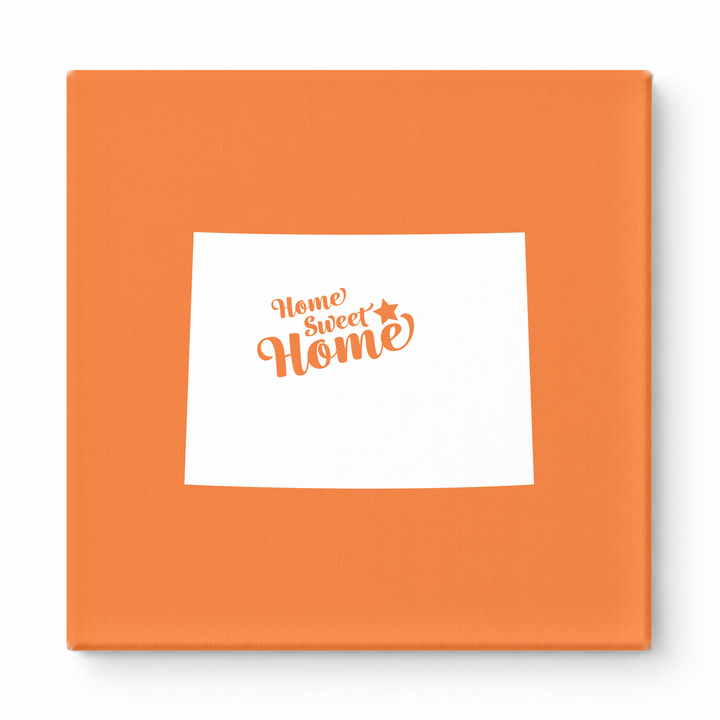 Home Sweet Casper — Wyoming State Silhouette