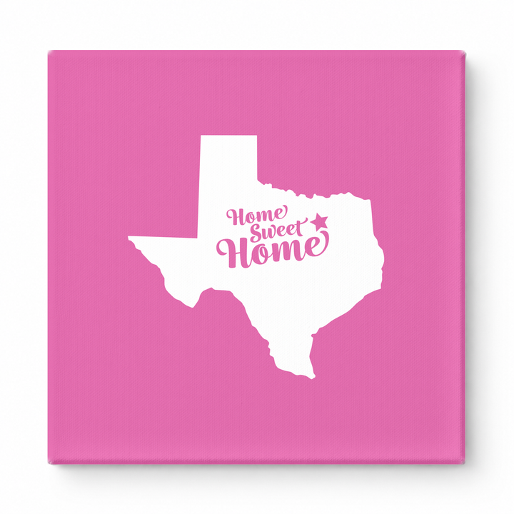 Home Sweet Fort Worth — Texas State Silhouette
