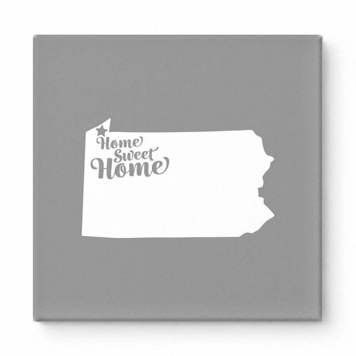 Home Sweet Pittsburgh — Pennsylvania State Silhouette