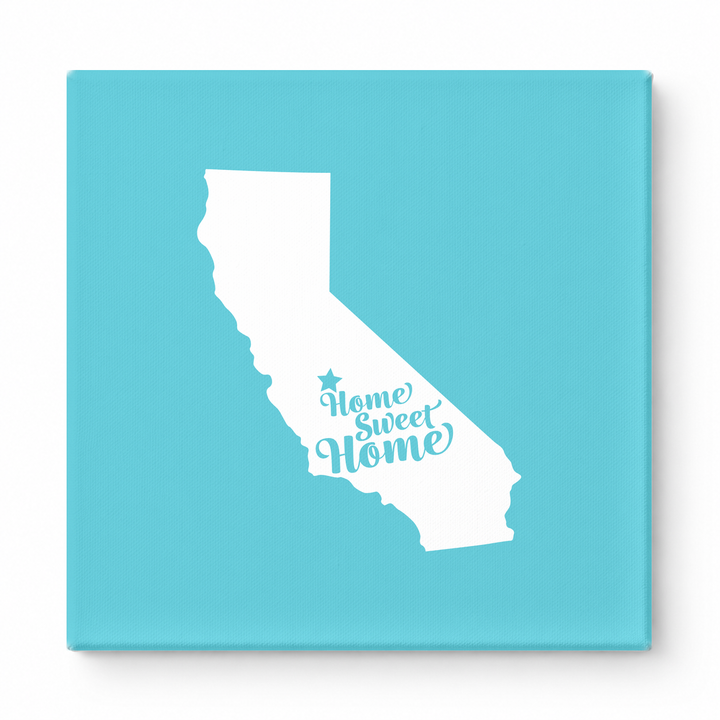 Home Sweet Fresno — California State Silhouette