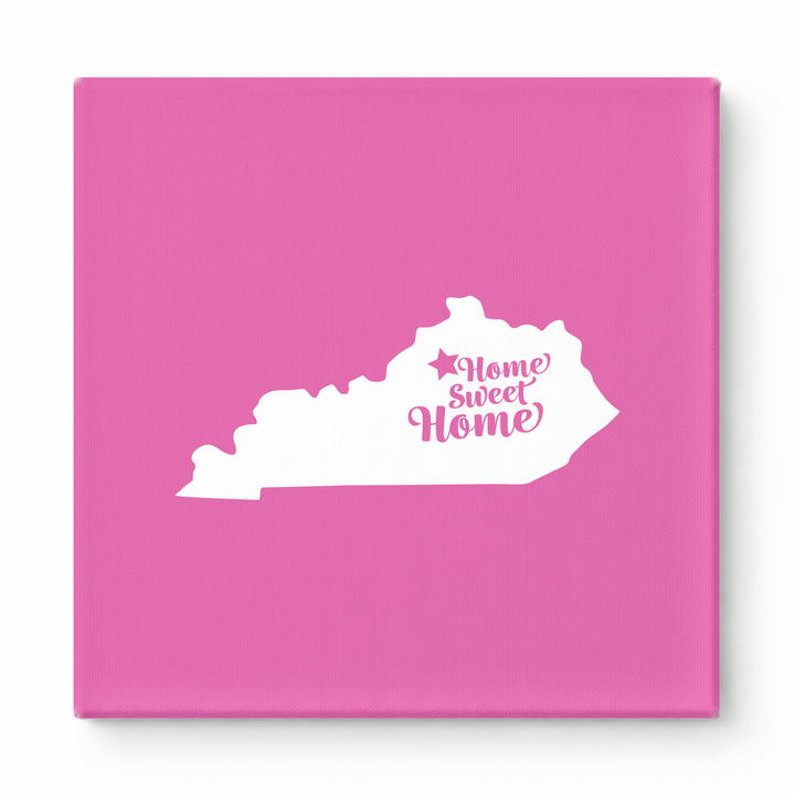 Home Sweet Frankfort — Kentucky State Silhouette