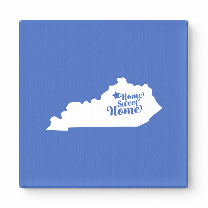 Home Sweet Frankfort — Kentucky State Silhouette