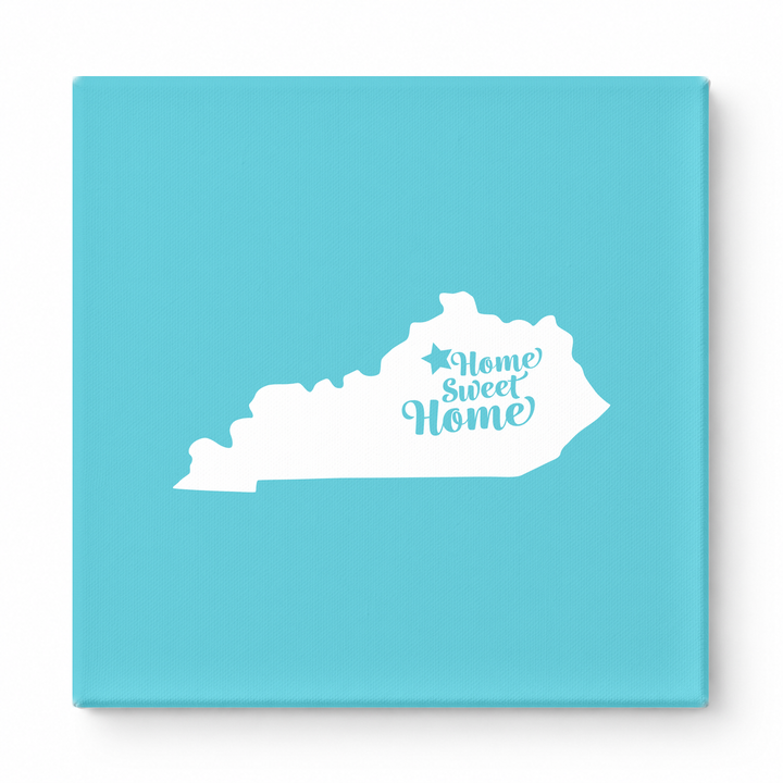 Home Sweet Frankfort — Kentucky State Silhouette