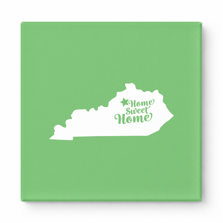 Home Sweet Frankfort — Kentucky State Silhouette