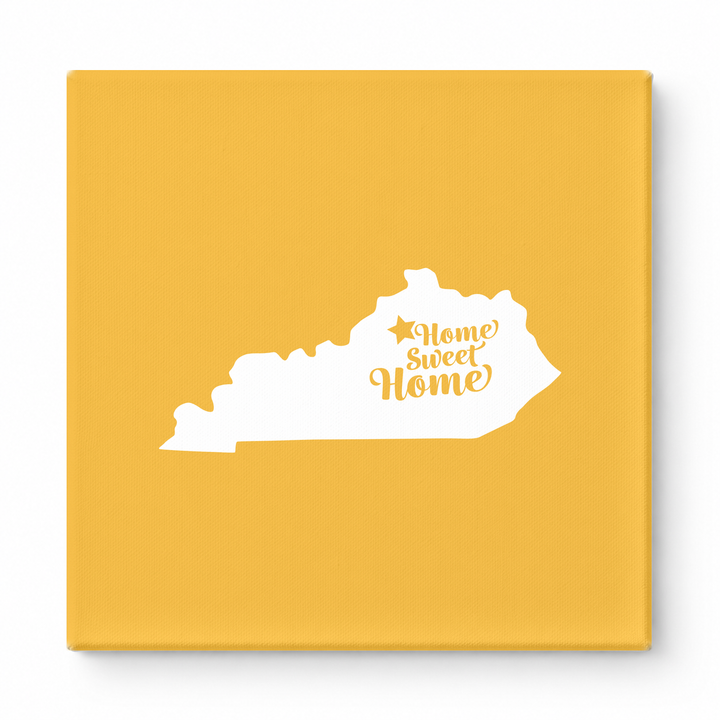 Home Sweet Frankfort — Kentucky State Silhouette