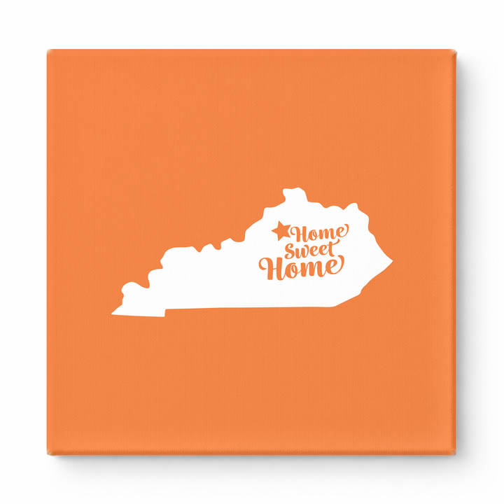 Home Sweet Frankfort — Kentucky State Silhouette