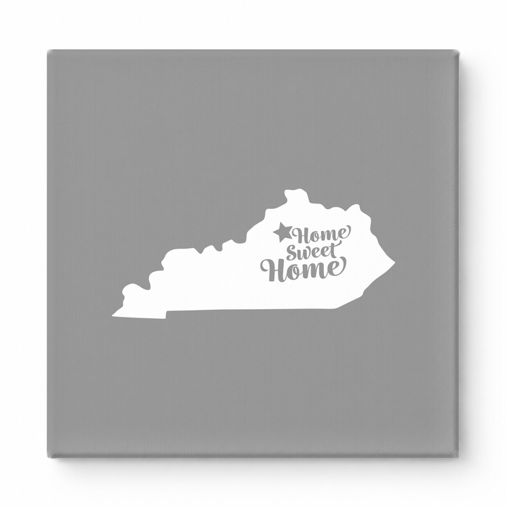Home Sweet Frankfort — Kentucky State Silhouette