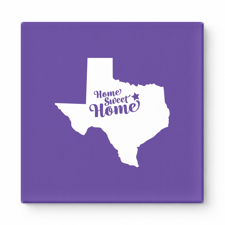 Home Sweet Fort Worth — Texas State Silhouette