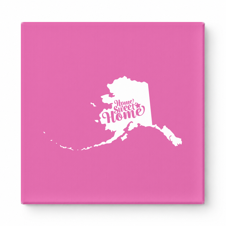 Home Sweet Home — Alaska State Silhouette