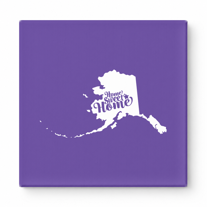 Home Sweet Home — Alaska State Silhouette