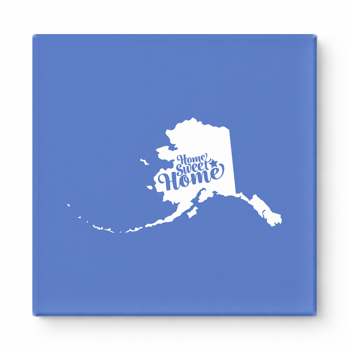 Home Sweet Home — Alaska State Silhouette