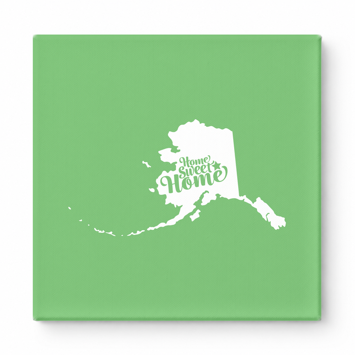 Home Sweet Home — Alaska State Silhouette