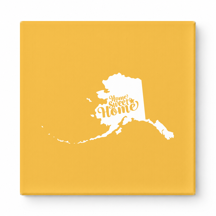 Home Sweet Home — Alaska State Silhouette
