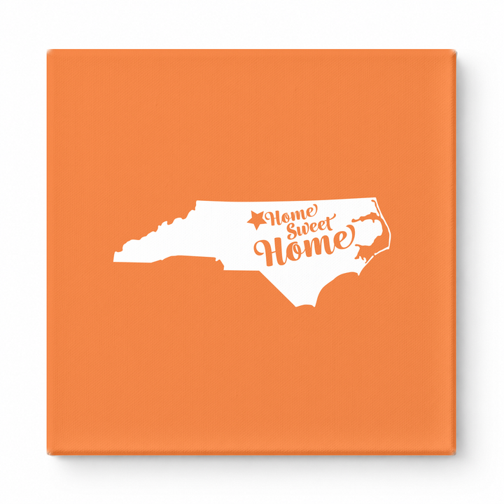 Home Sweet Home — North Carolina State Silhouette