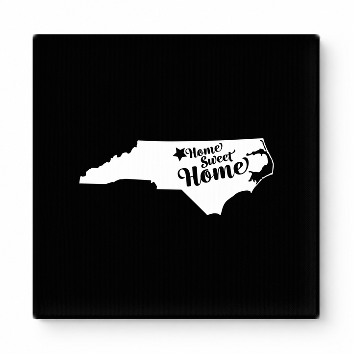 Home Sweet Home — North Carolina State Silhouette