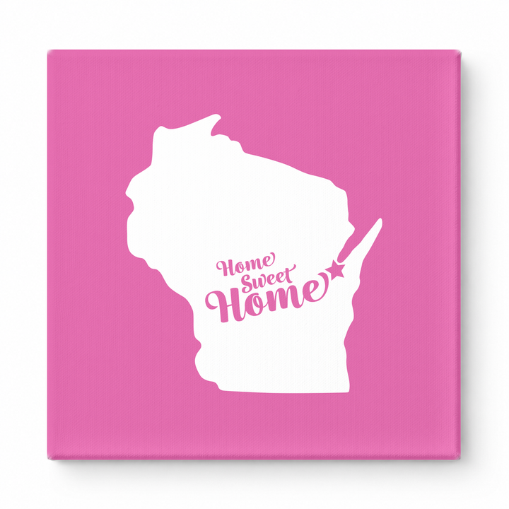 Home Sweet Green Bay — Wisconsin State Silhouette