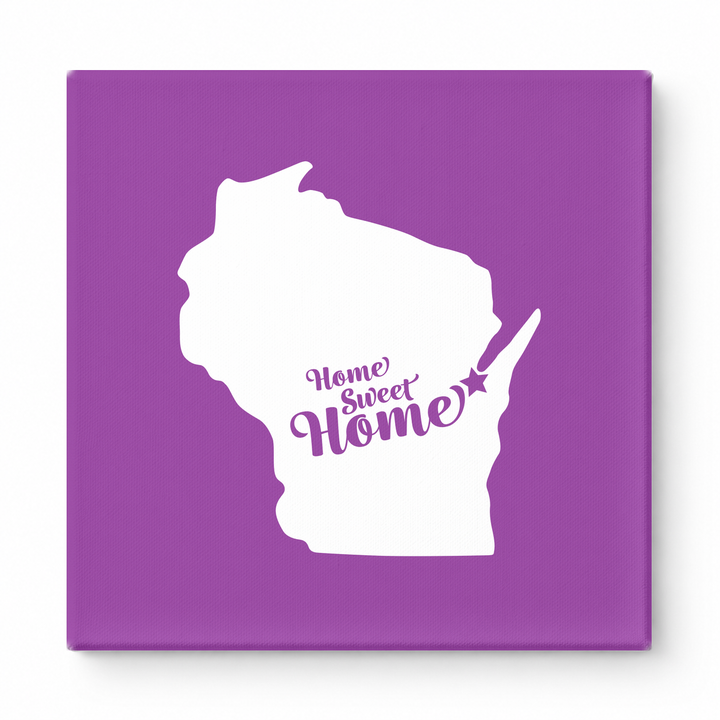 Home Sweet Green Bay — Wisconsin State Silhouette