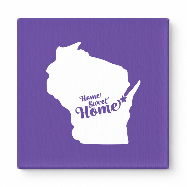 Home Sweet Green Bay — Wisconsin State Silhouette