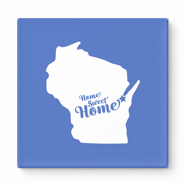 Home Sweet Green Bay — Wisconsin State Silhouette