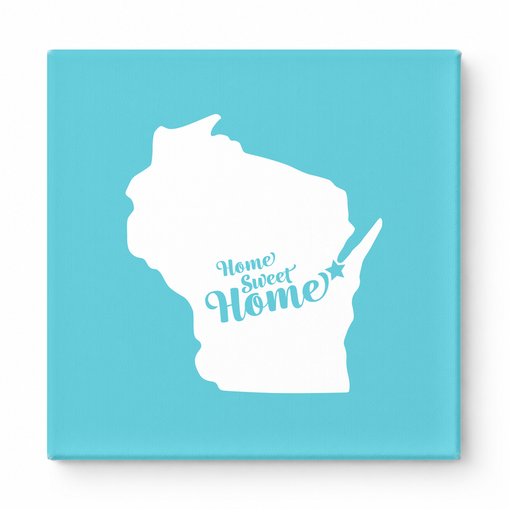 Home Sweet Green Bay — Wisconsin State Silhouette