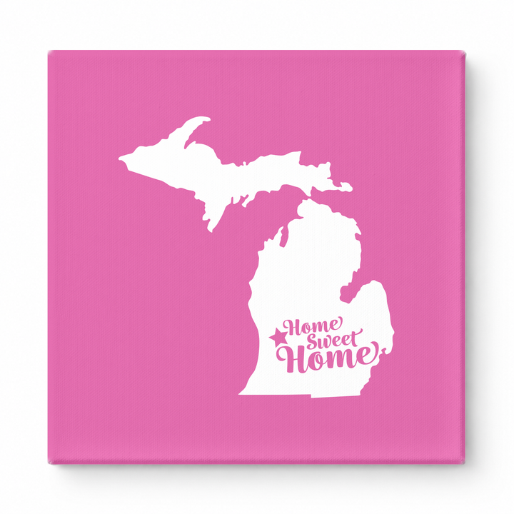 Home Sweet Home — Michigan State Silhouette