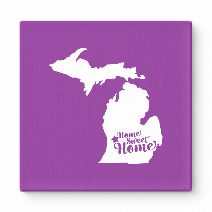 Home Sweet Home — Michigan State Silhouette