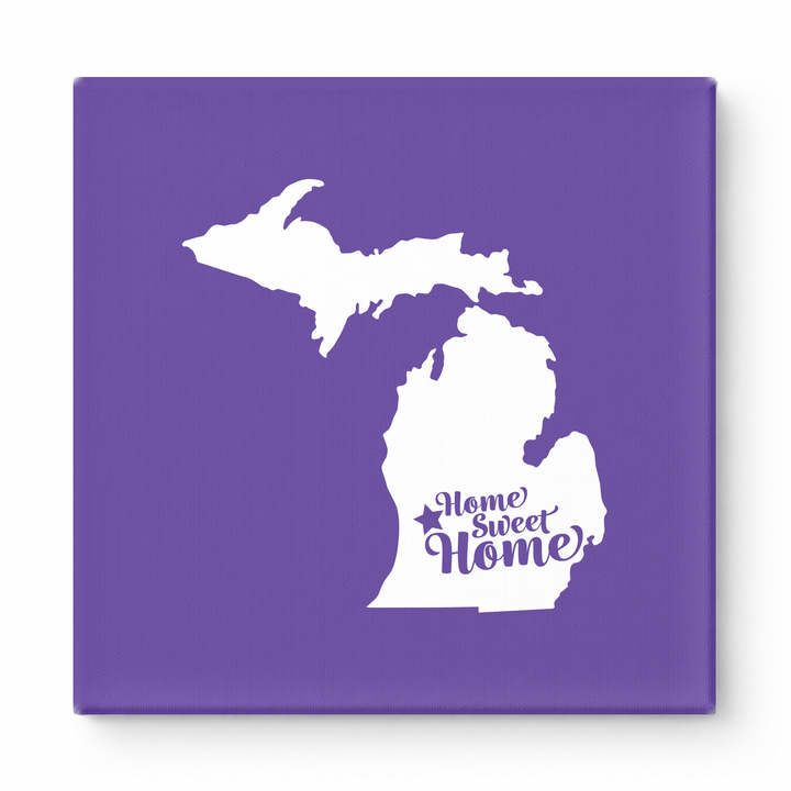 Home Sweet Home — Michigan State Silhouette