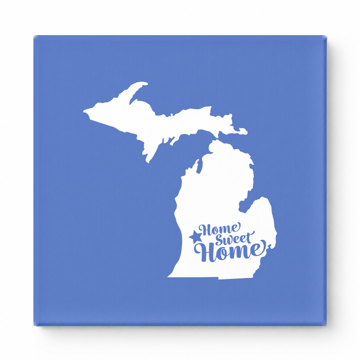 Home Sweet Home — Michigan State Silhouette