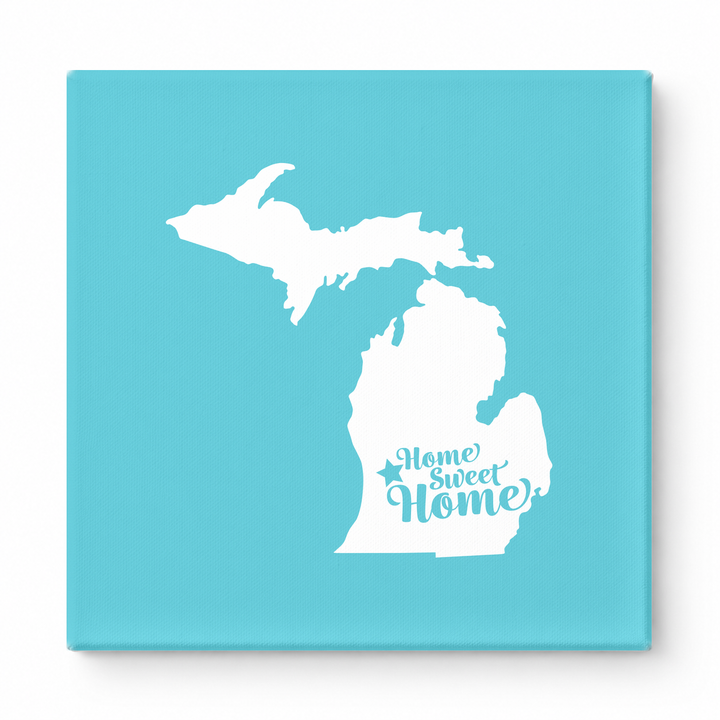 Home Sweet Home — Michigan State Silhouette