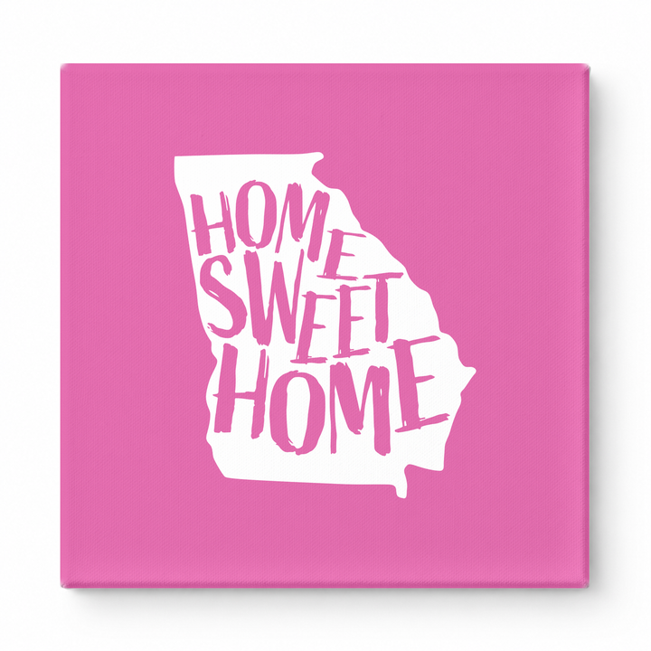 HOME SWEET HOME — Georgia State Silhouette